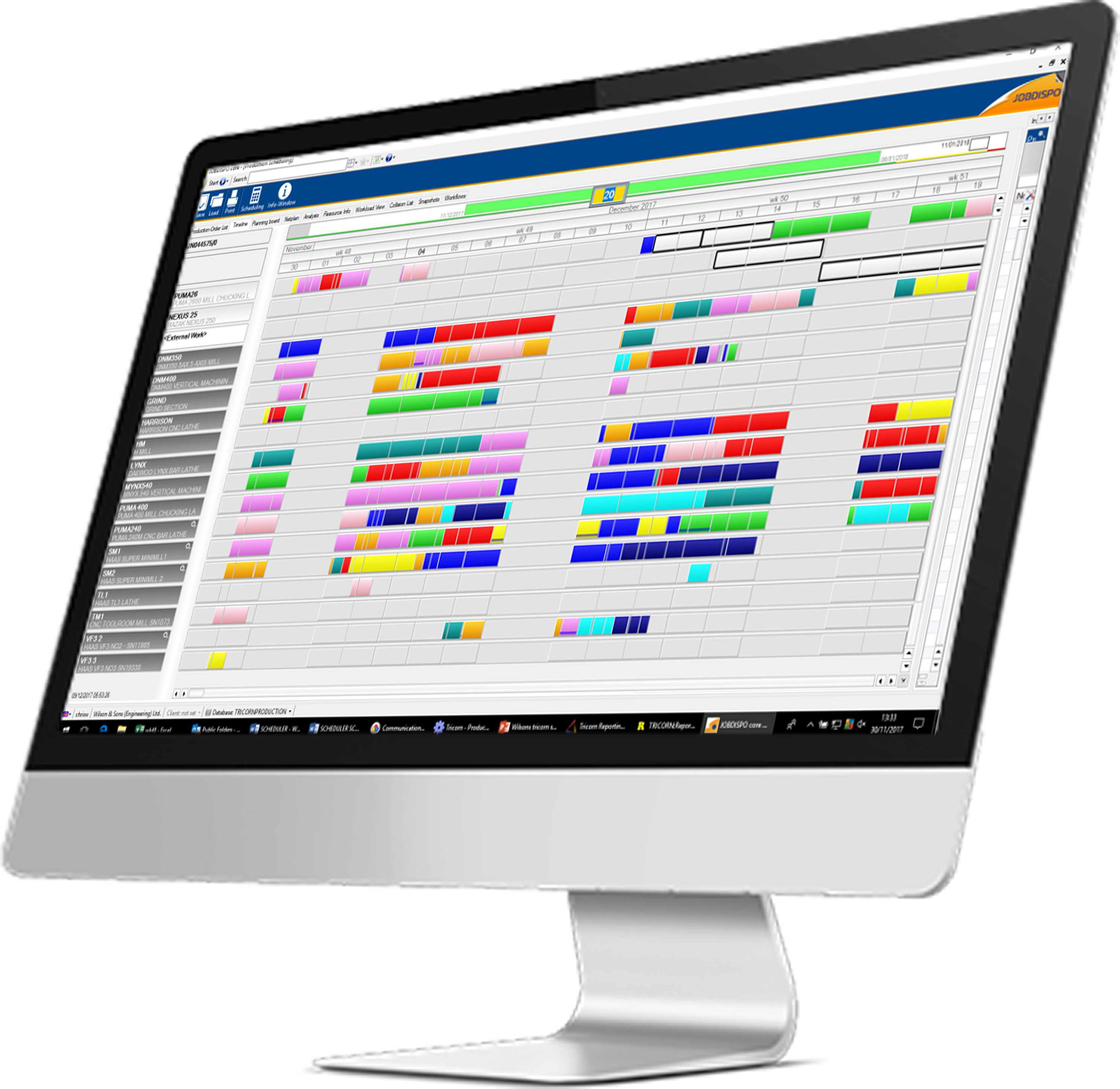 screenshot of Fitfactory Tricorn MRP
